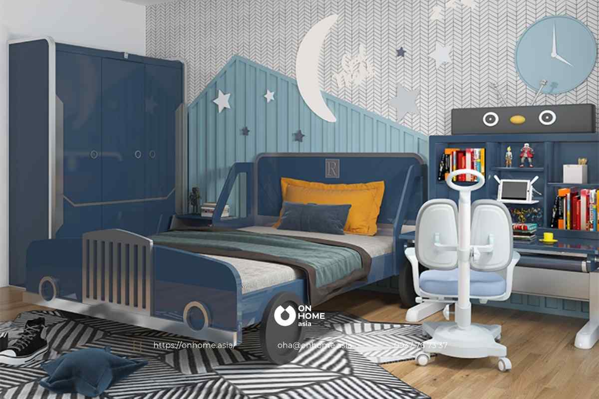 Giường ngủ cho bé trai đẹp