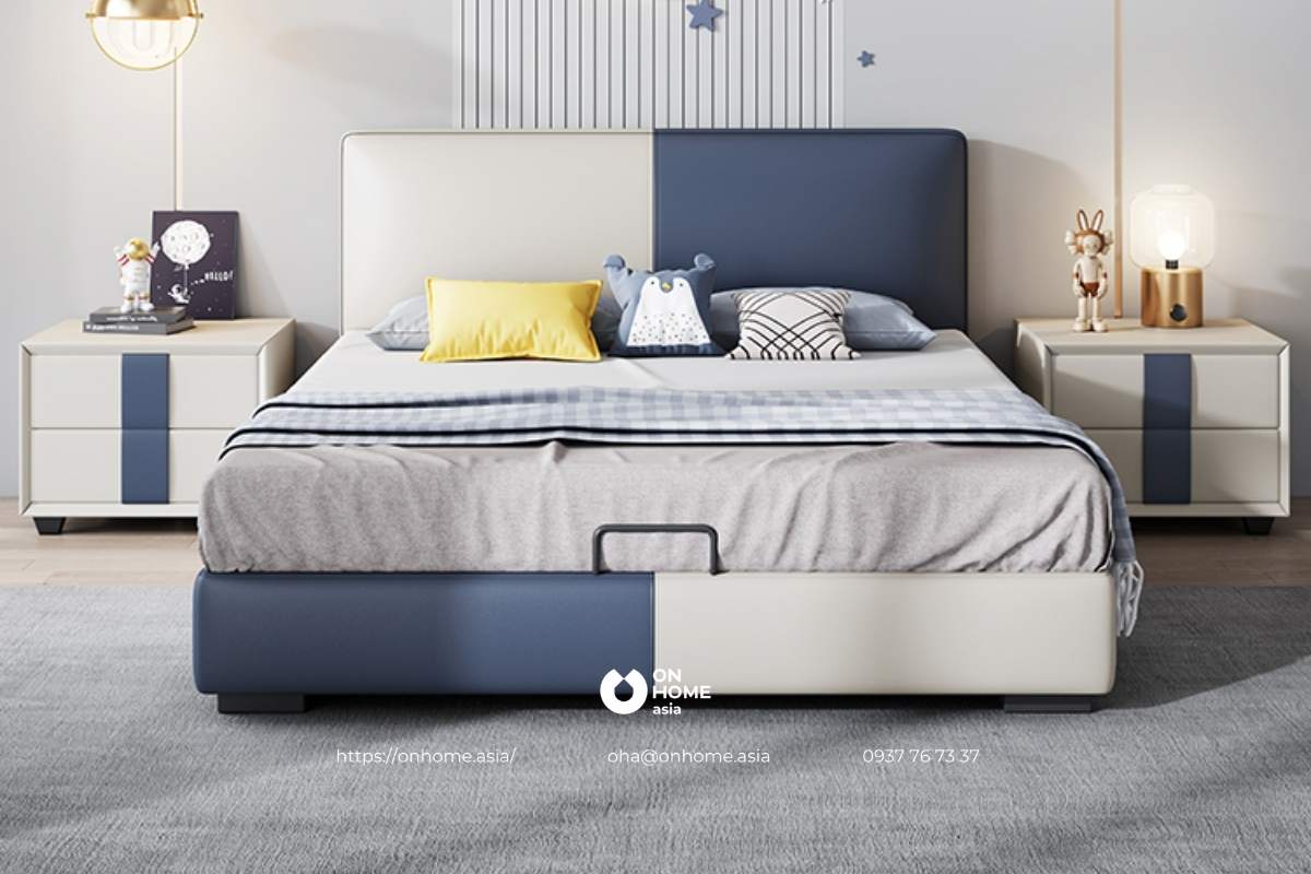 Giường cho bé trai thiết kế độc đáo