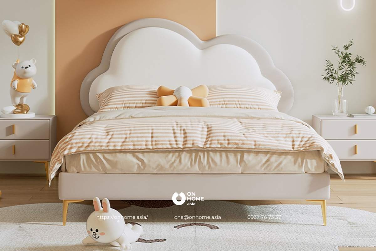 Giường bé trai đẹp dành cho bé trai 5 tuổi