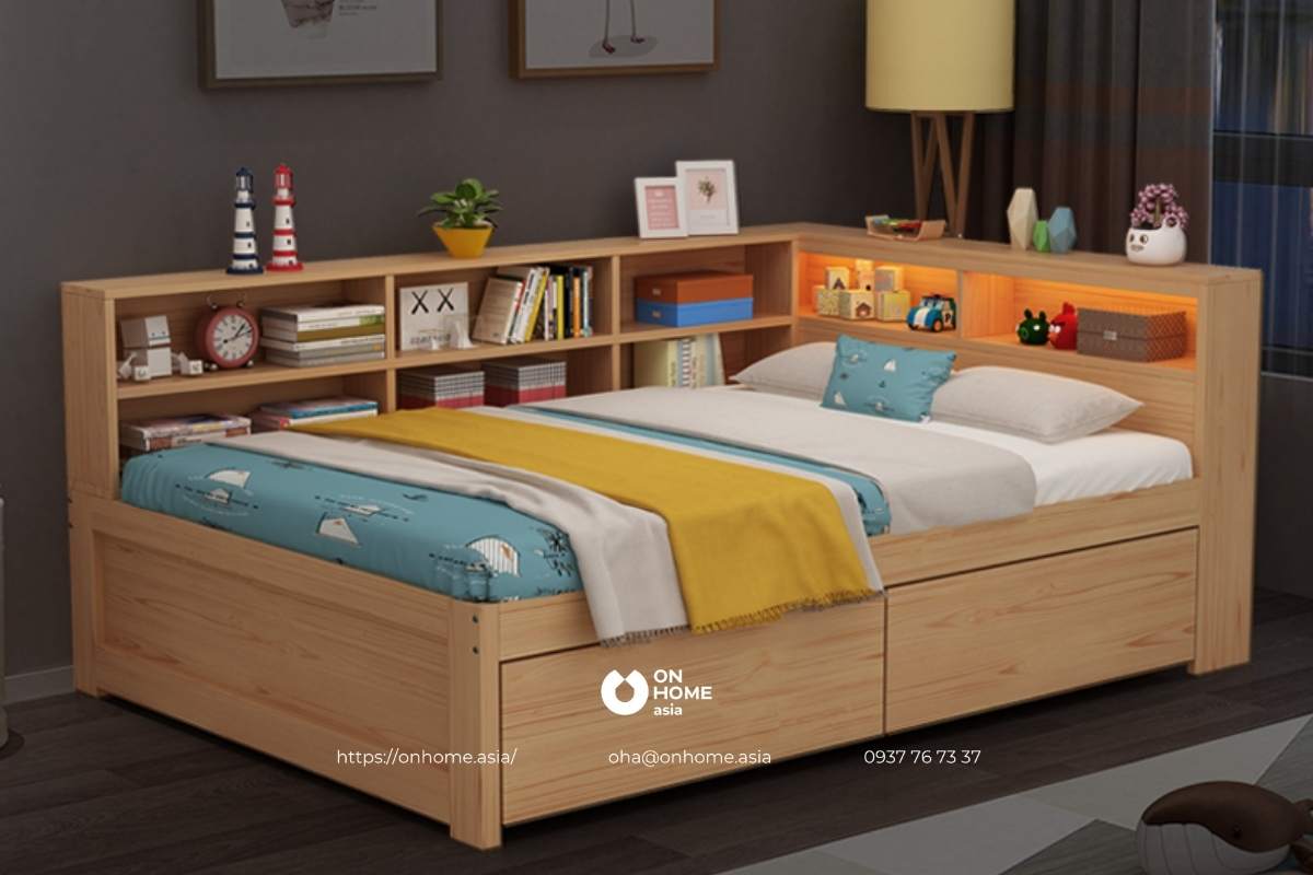 Giường thông minh cho bé trai đẹp
