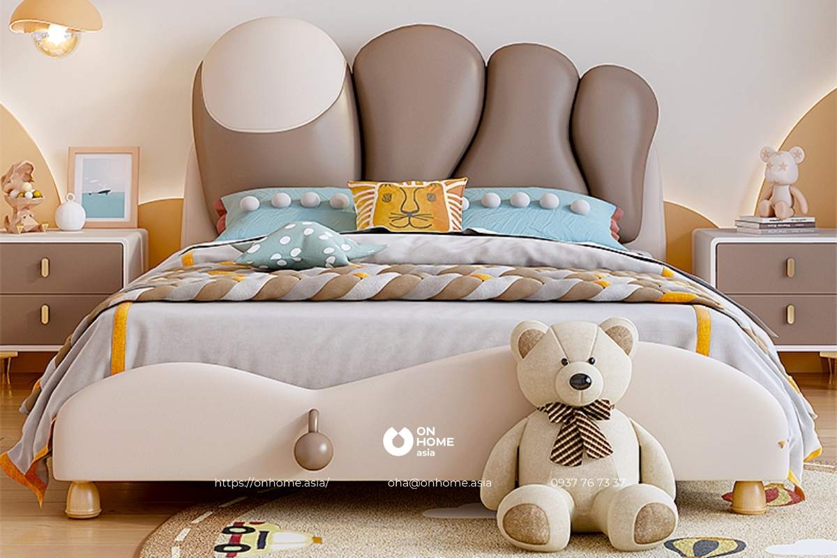 Có nhiều loại chất liệu để làm giường cho bé trai