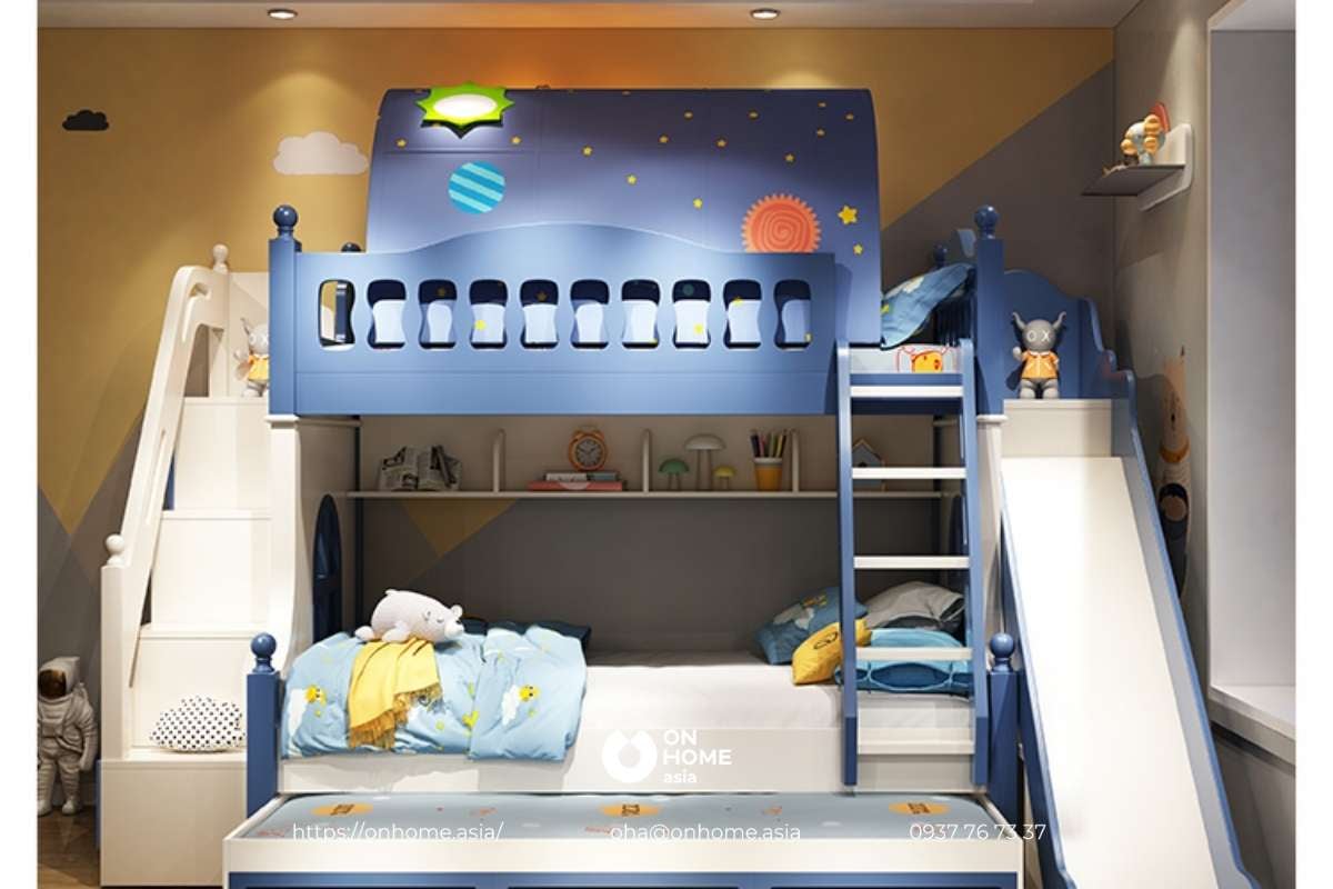 Giường ngủ 2 tầng cho bé
