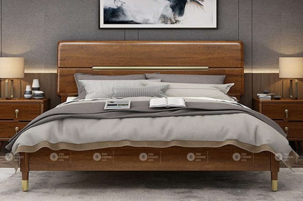 Giường ngủ làm từ loại gỗ tự nhiên