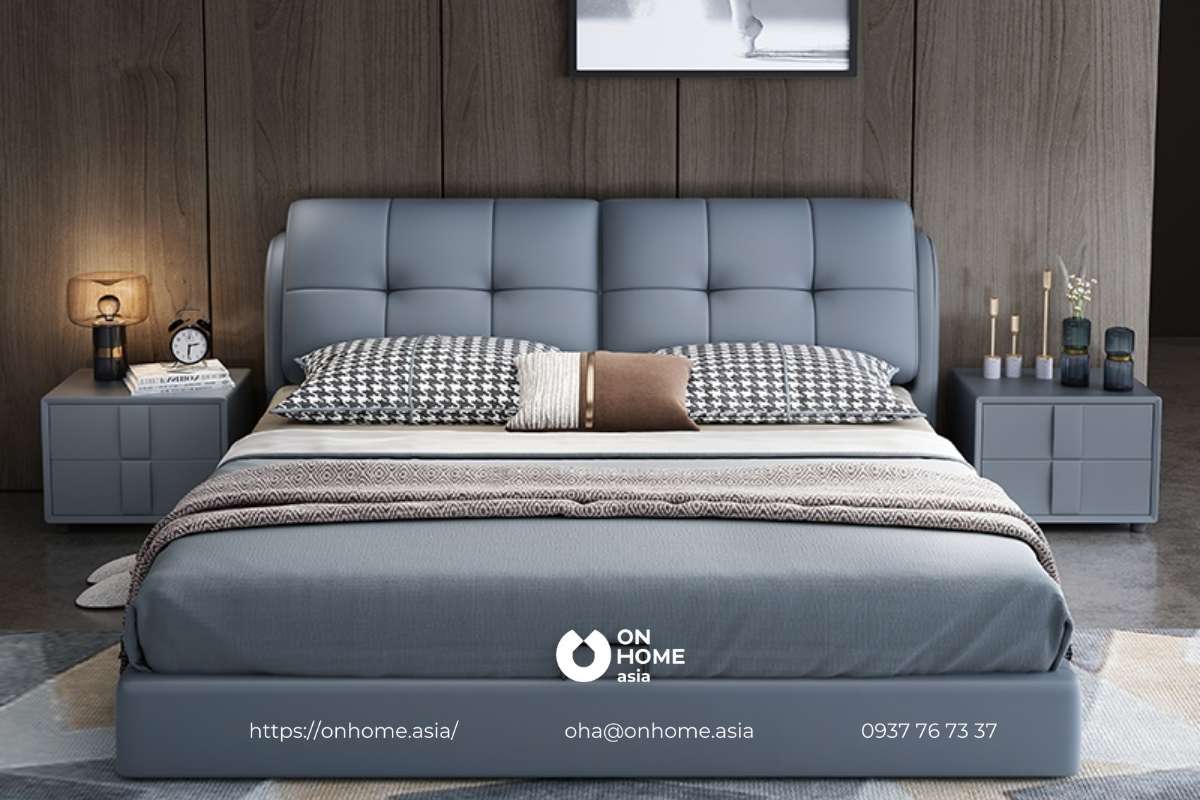 Giường ngủ hiện đại, đơn giản