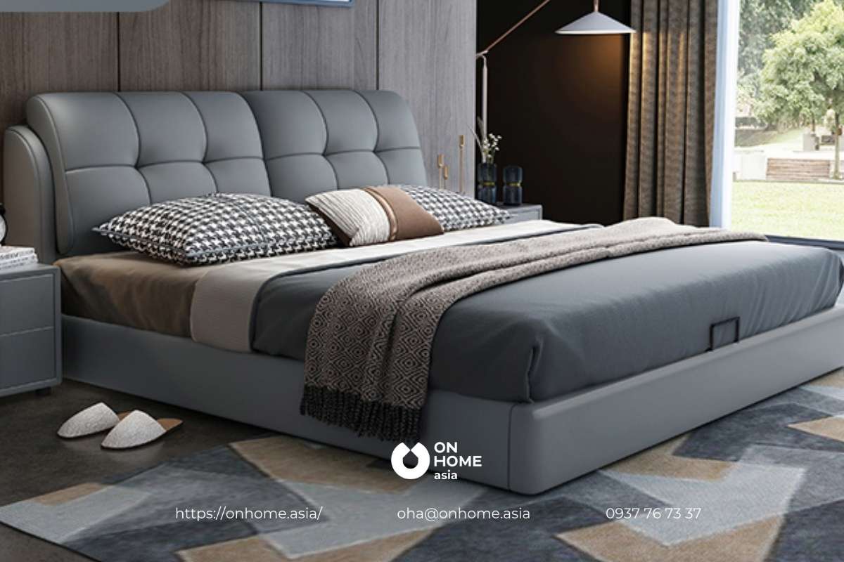 Giường ngủ phong cách Bắc Âu đẹp