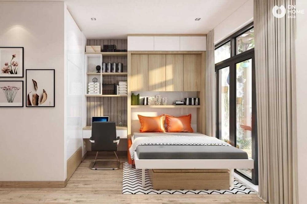 Giường ngủ thông minh là một giải pháp tối ưu cho diện tích phòng nhỏ