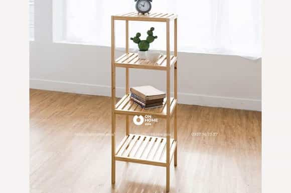 kệ 4 tầng thiết kế đơn giản