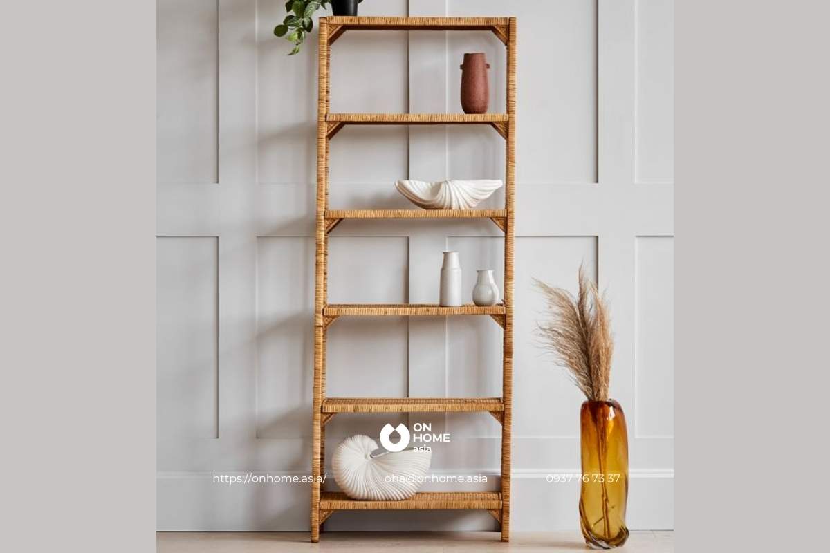 Kệ đa năng 5 tầng bằng gỗ cao cấp