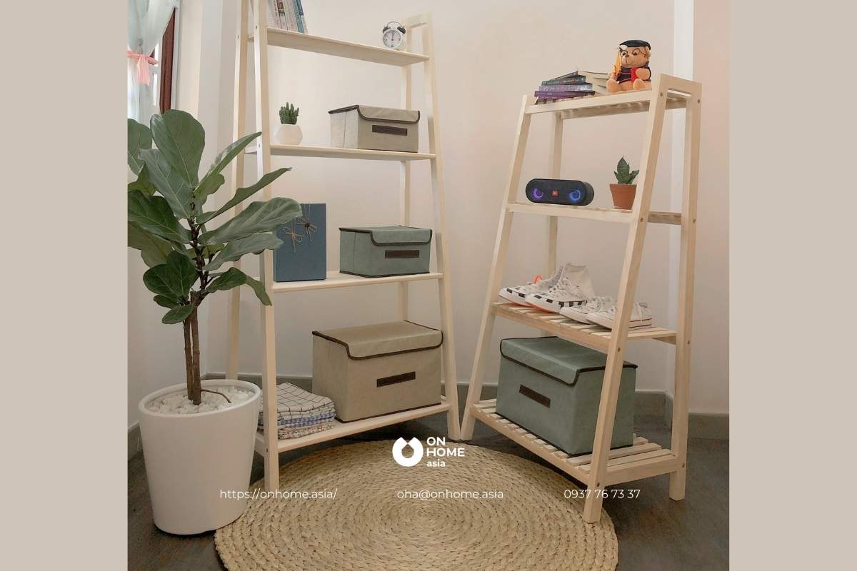 Kệ đa năng bằng gỗ thông