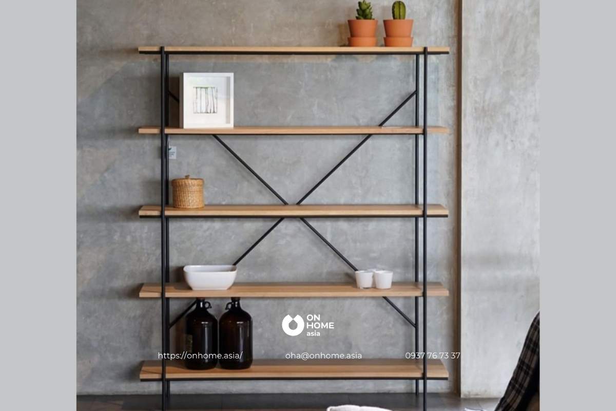 Kệ đa năng 5 tầng bằng sắt