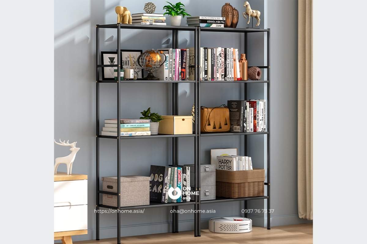 Kệ đa năng bằng sắt 4 tầng đẹp