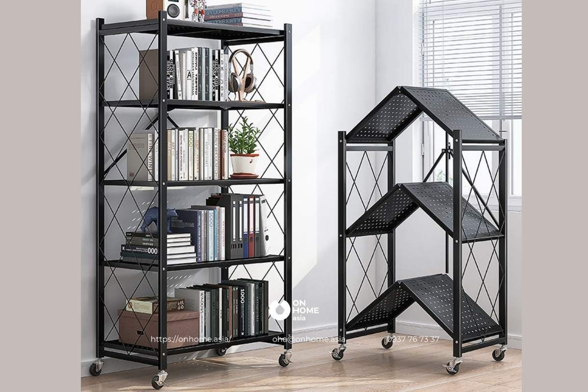 Kệ đa năng màu đen đẹp