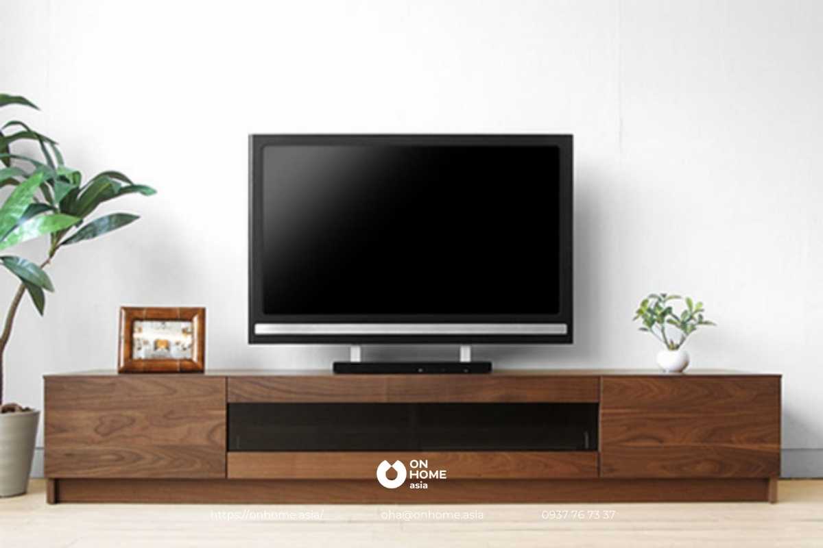 Mẫu kệ tivi gỗ tự nhiên đẹp