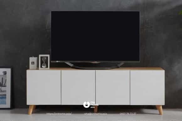 Kệ tivi phong cách Bắc Âu thiết kế đơn giản