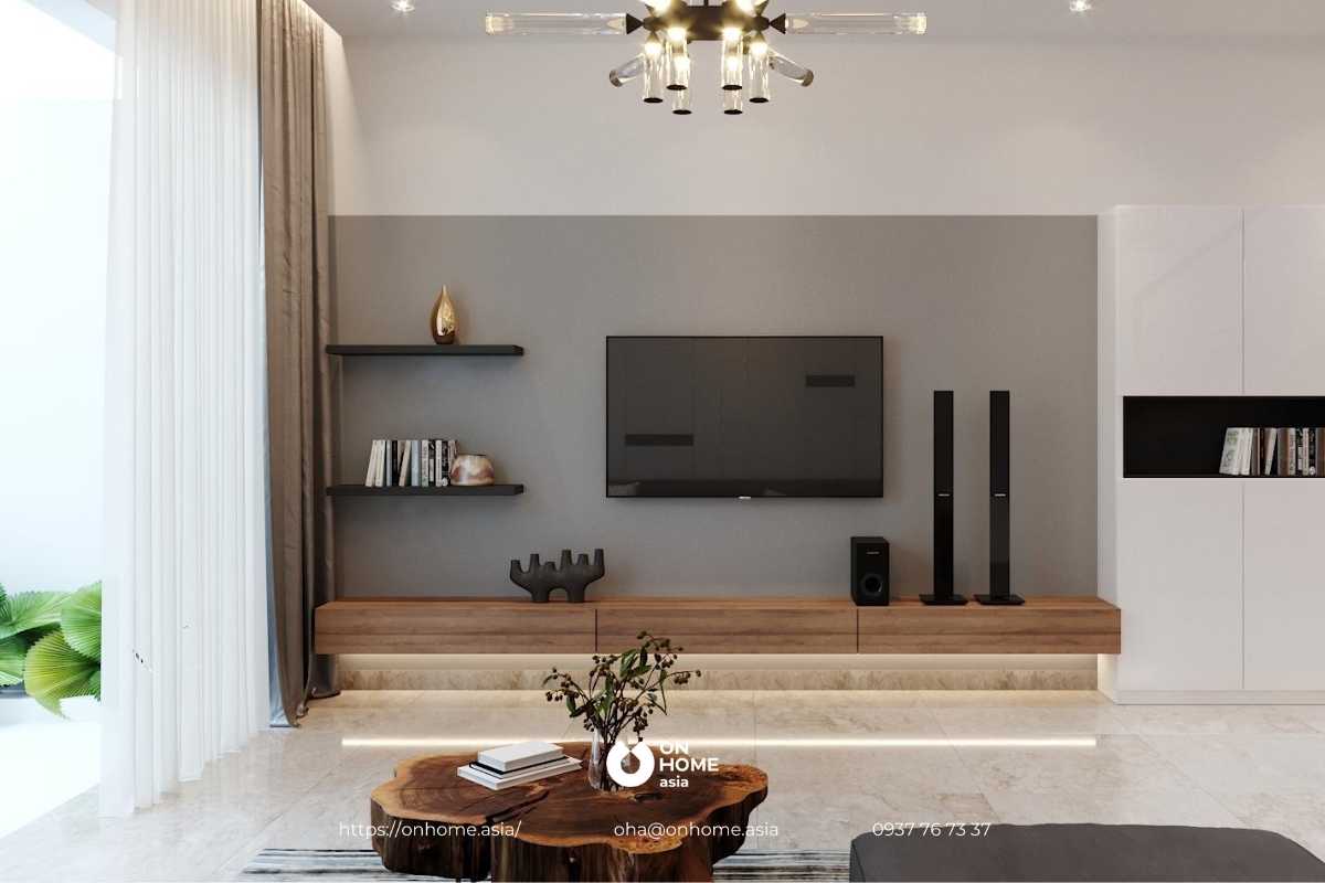 Tủ kệ tivi phòng khách đẹp