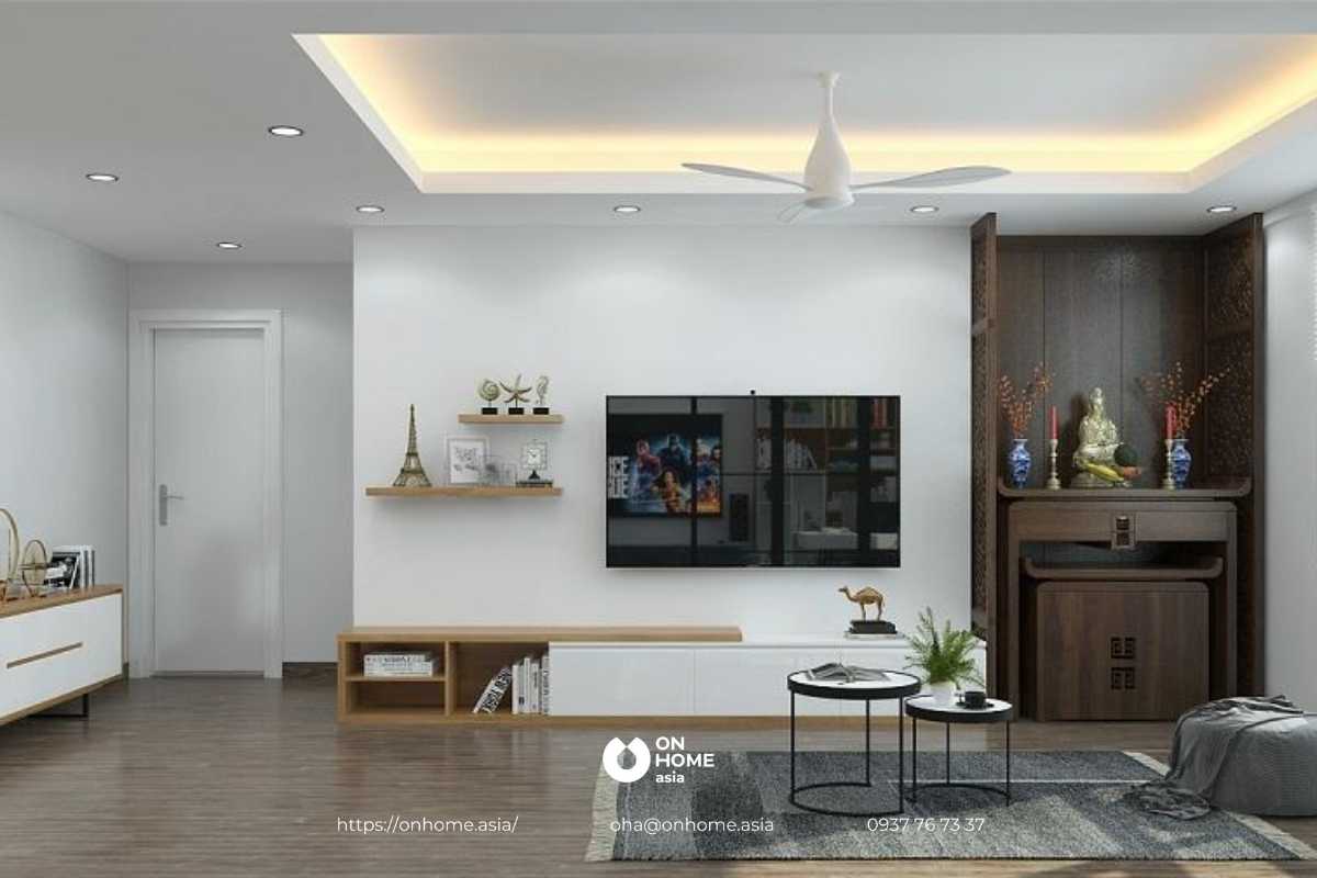 Kệ tivi đơn giản mà đẹp