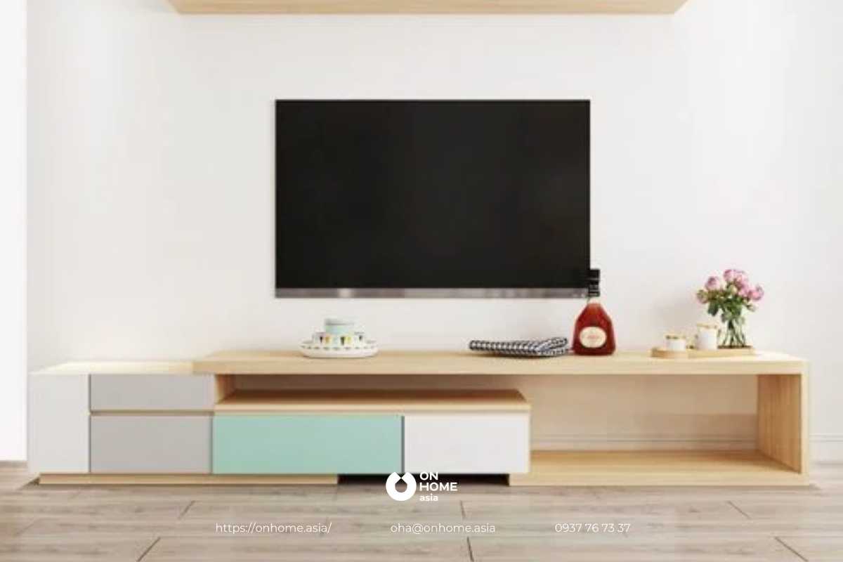Kệ tivi đa năng thiết kế đơn giản