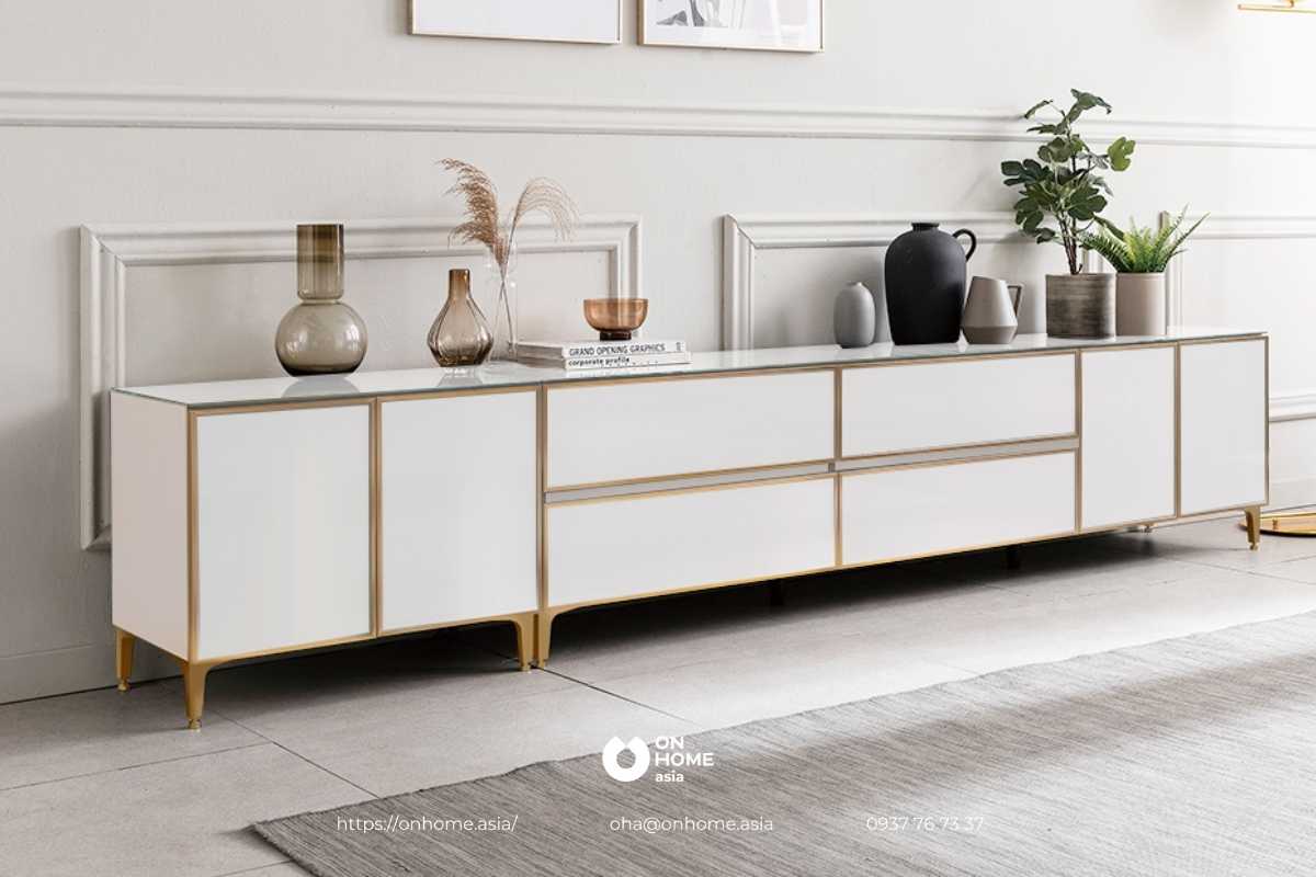 Kệ tivi đa năng trang trí phòng khách