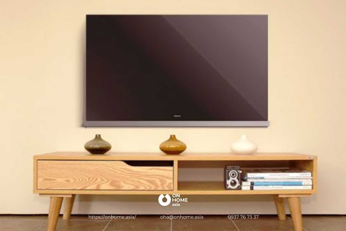 Kệ tivi đa năng thiết kế nhỏ xinh