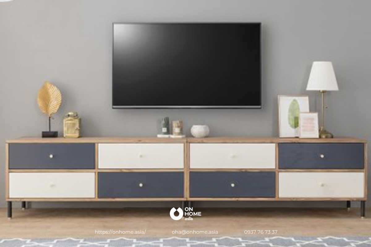Kệ tivi MDF thiết kế đa năng