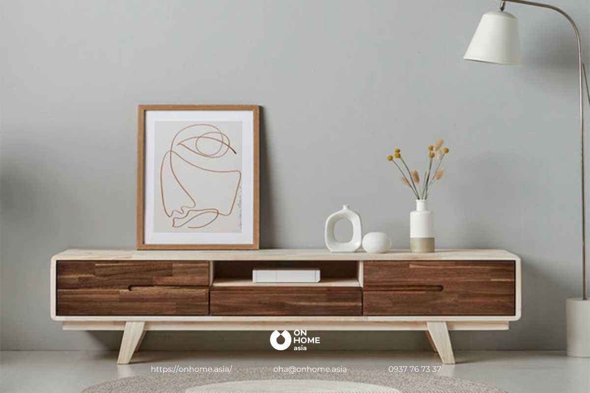 Kệ tivi gỗ công nghiệp đẹp