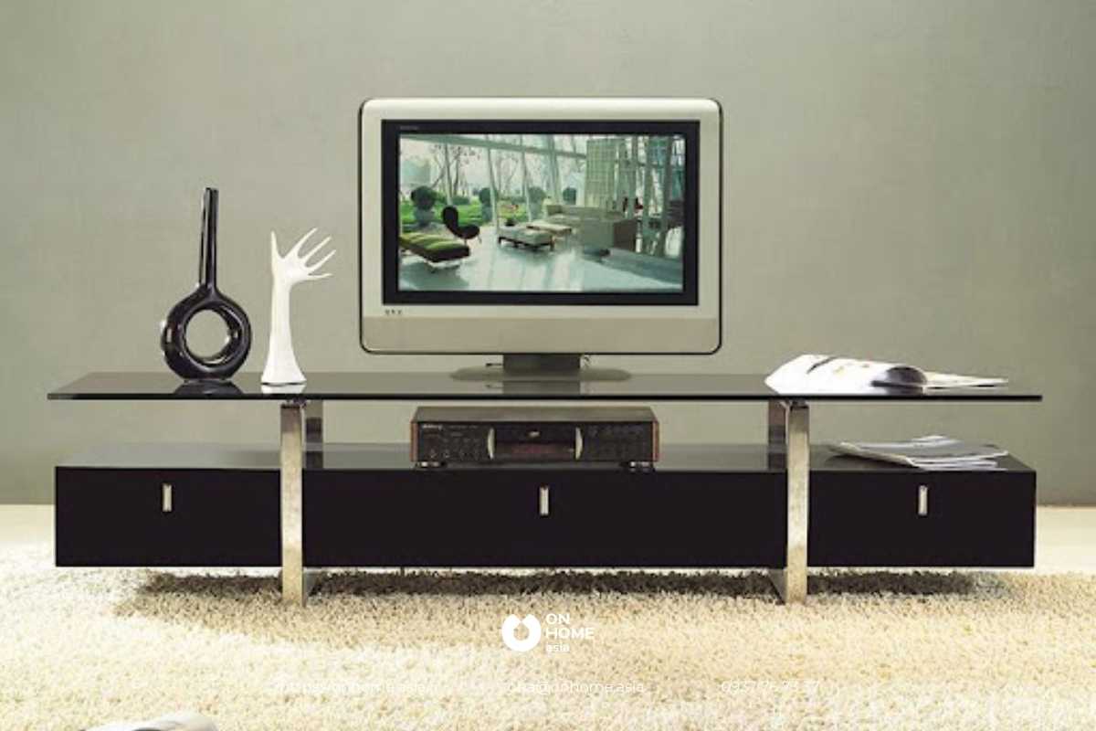 Kệ tivi kinh với khả năng chịu lực cực cao