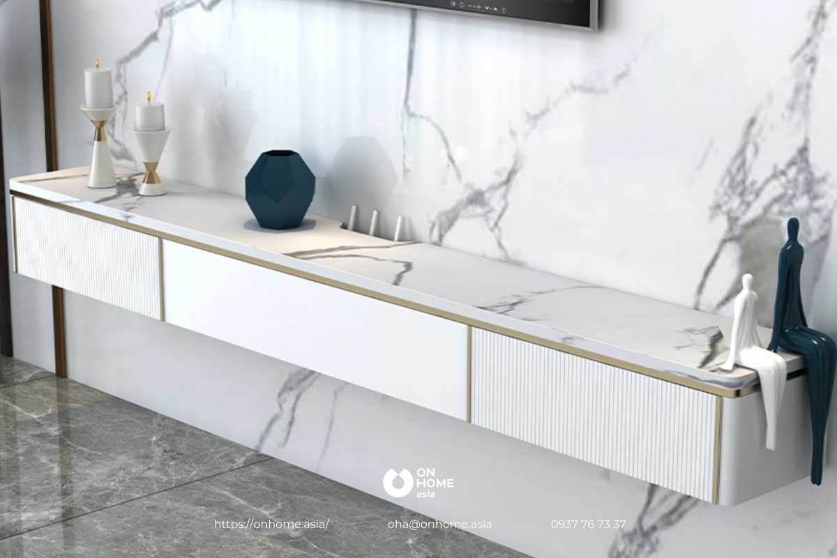 Kệ tivi treo tường hiện đại