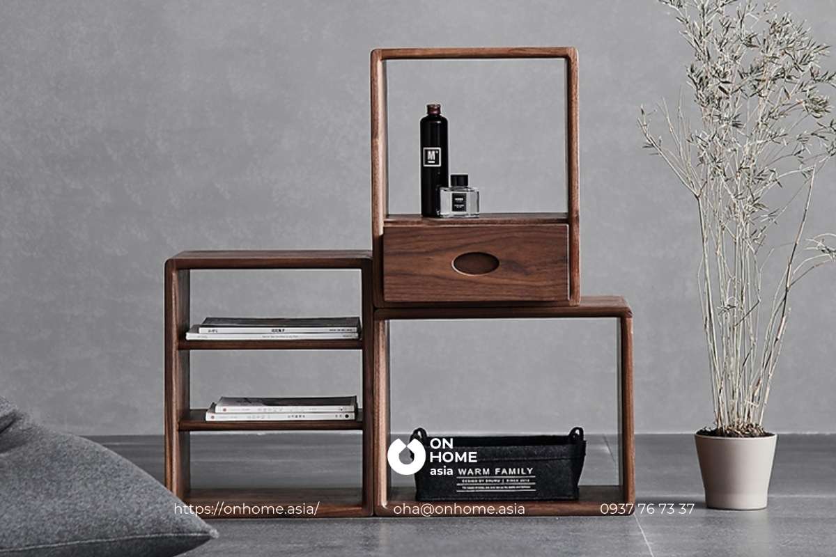 Kệ sách đẹp nhỏ gọn