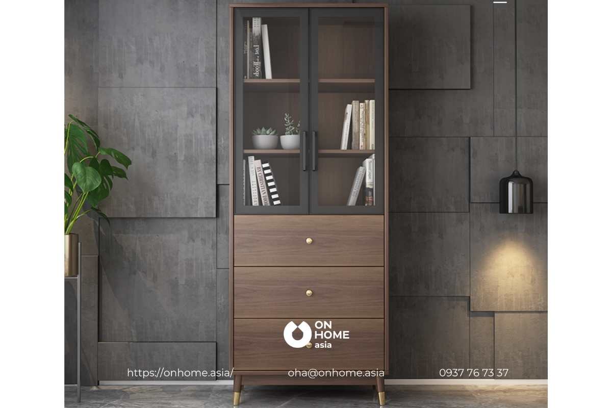 Kệ sách gỗ đứng đẹp