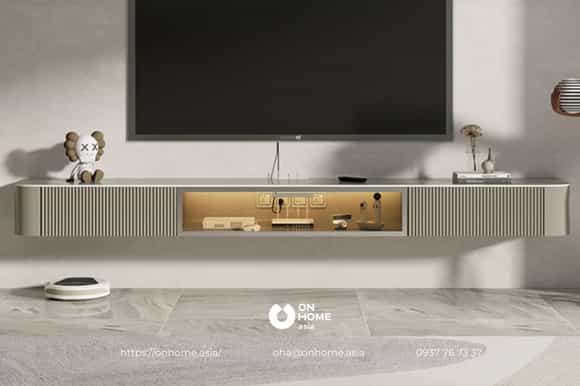 Kệ tivi treo tường đẹp, hiện đại