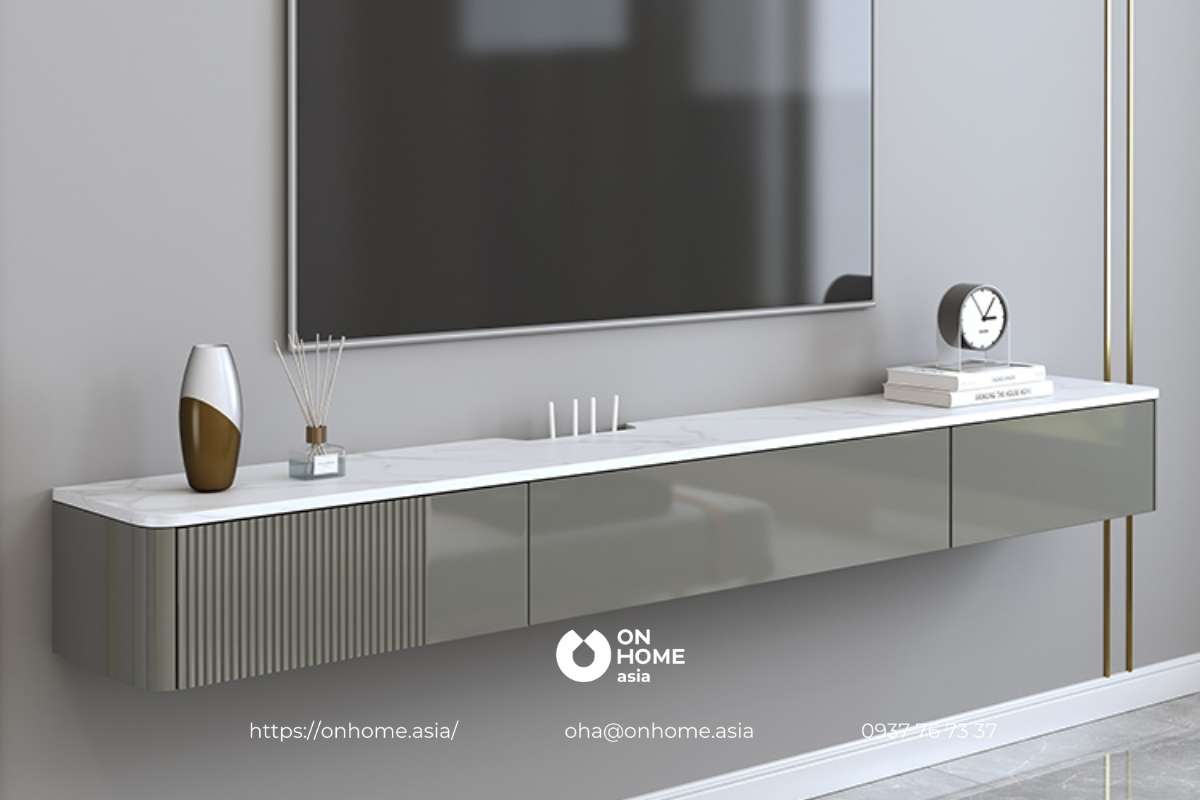 Kệ tivi bằng gỗ công nghiệp