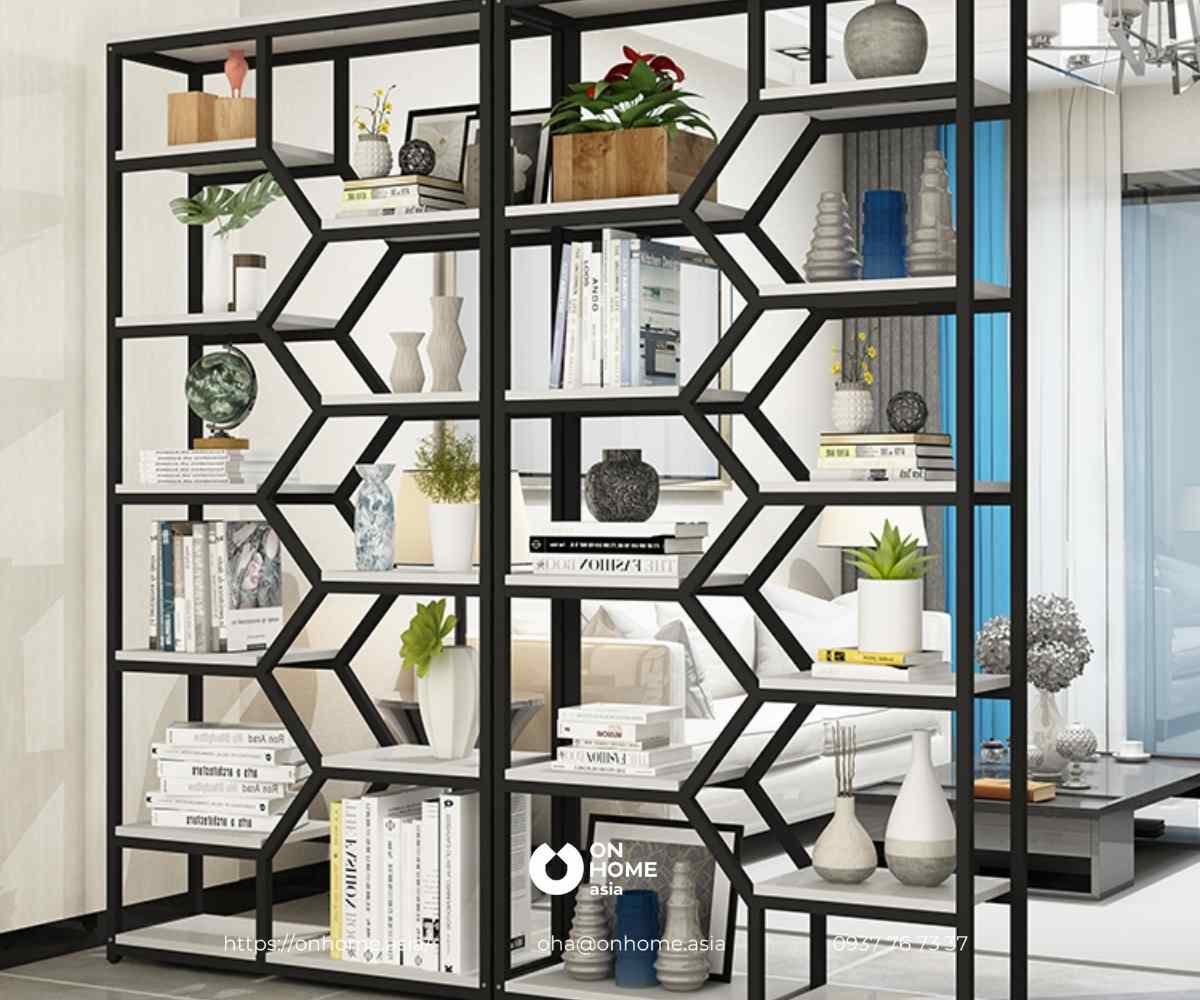 Kệ tủ trang trí bằng sắt&nbsp;