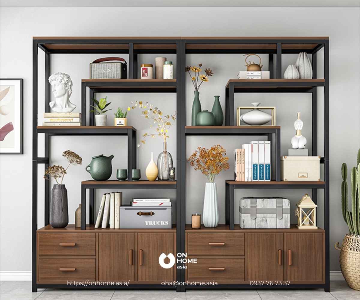 Kệ đẹp phòng khách