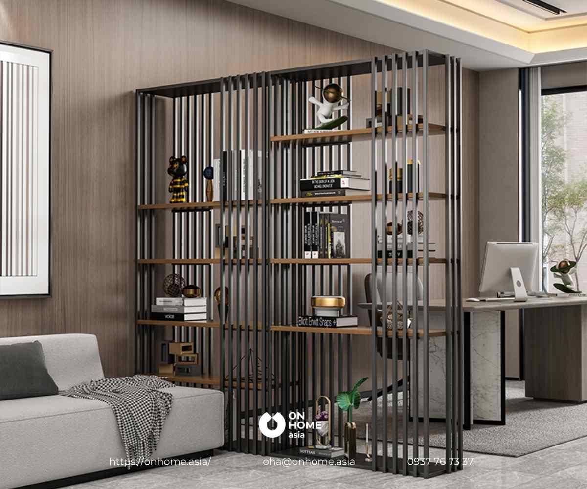 Kệ vách ngăn phòng khách