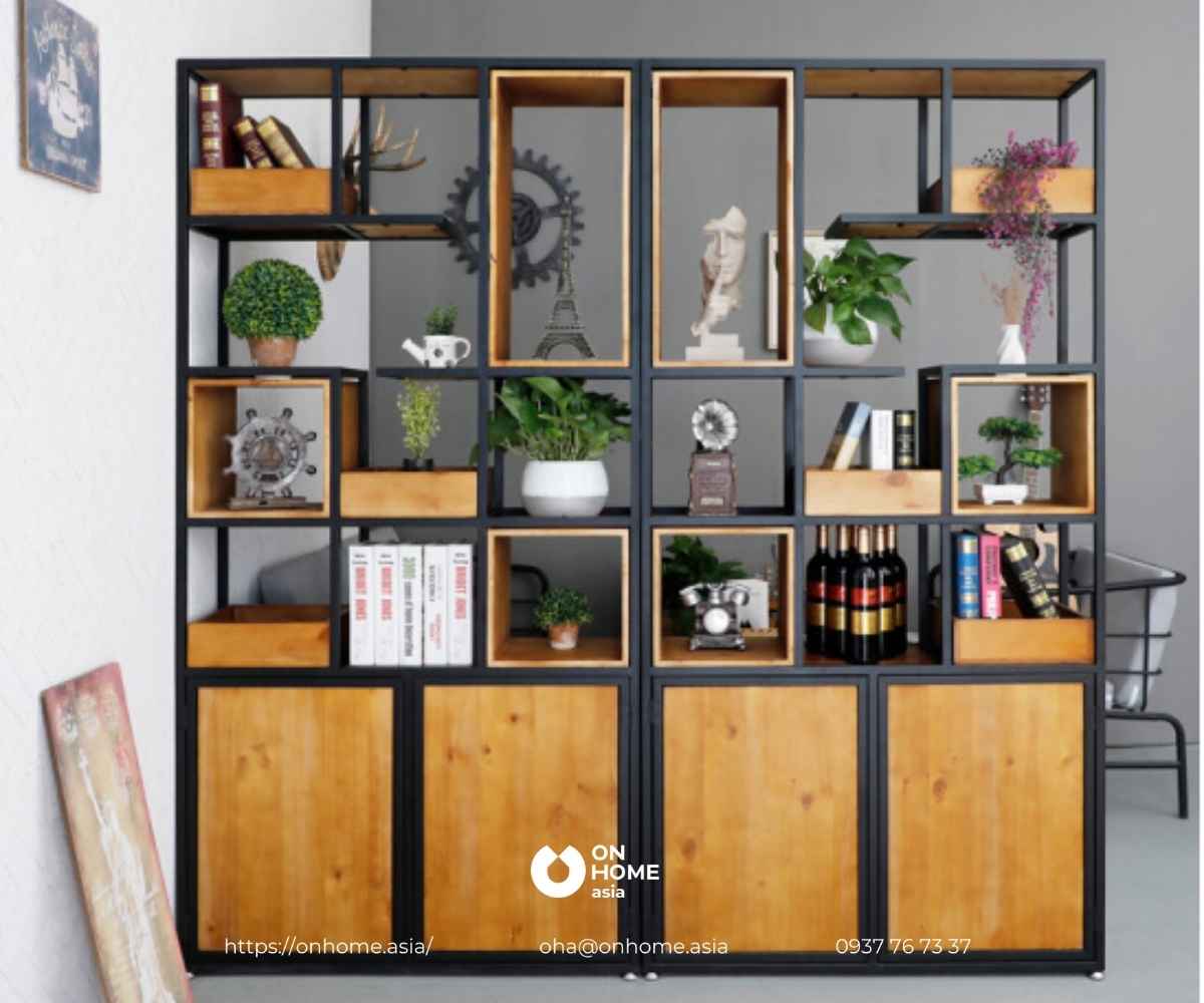 Tủ kệ trang trí phòng khách