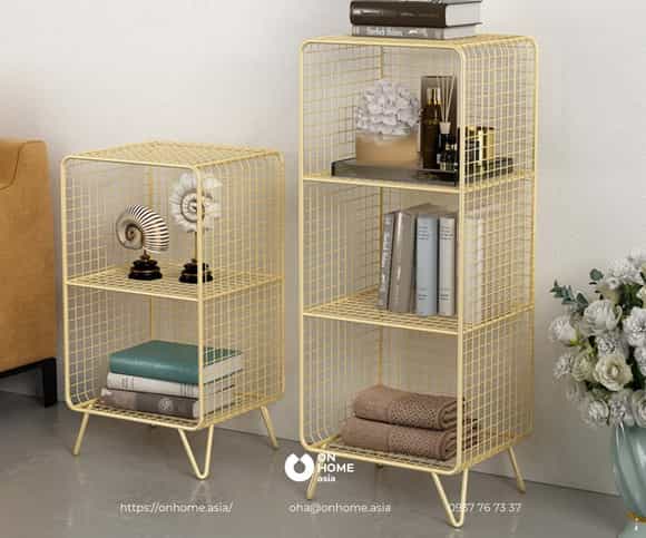 Kệ trang trí bằng sắt đơn giản mà đẹp