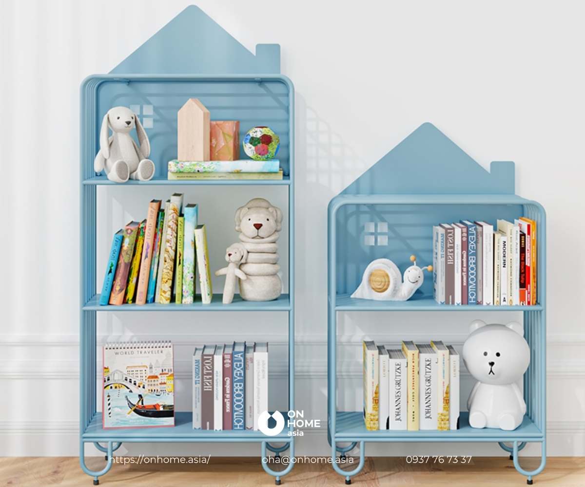 Kệ trang trí phòng ngủ trẻ em đẹp