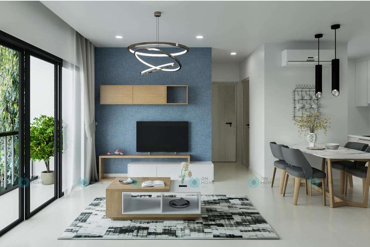 Một góc phòng khách chung cư