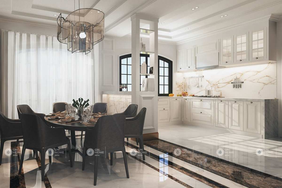 Lựa chọn các vật liệu bắt sáng tốt trong thiết kế nội thất nhà phố