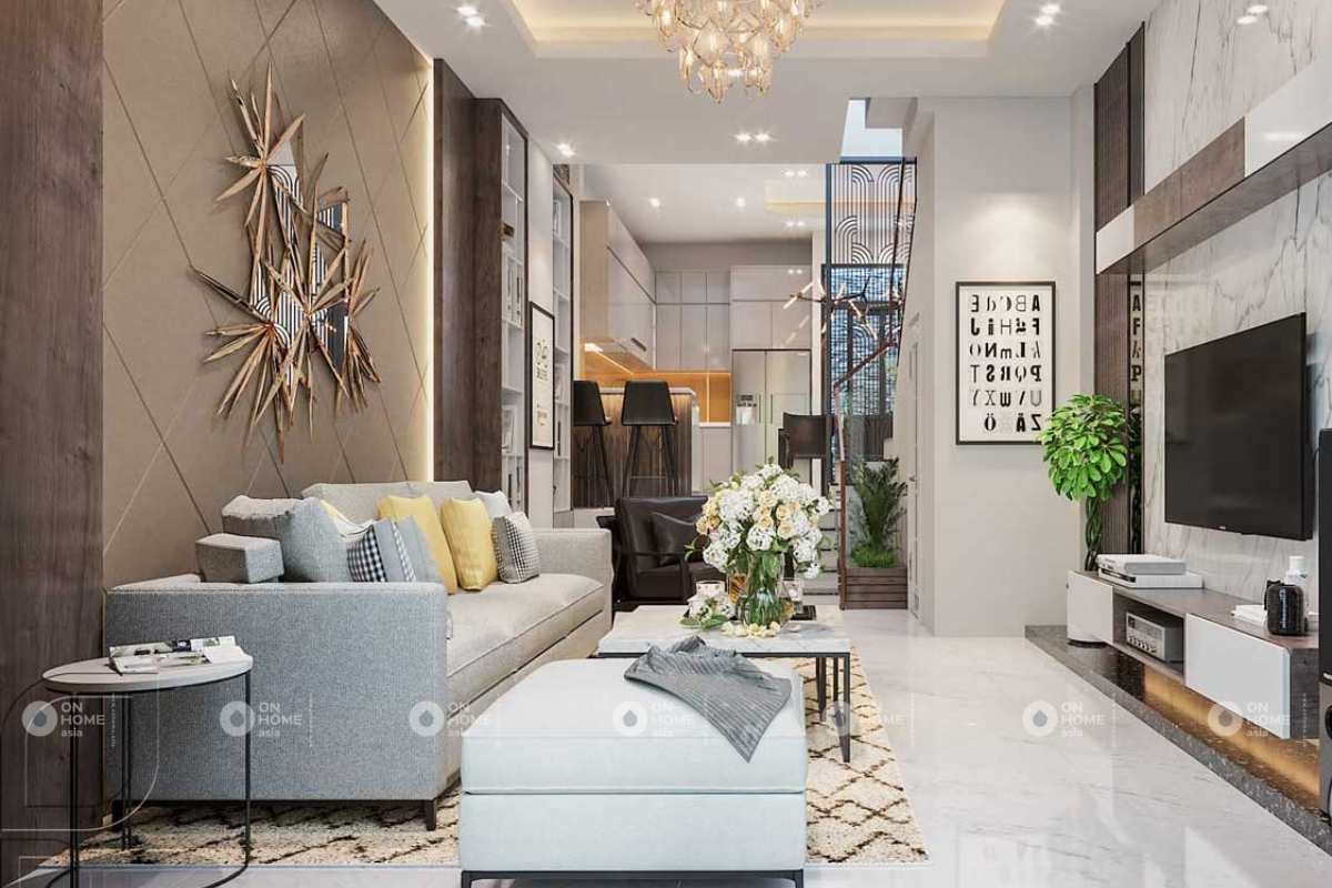 Kích cỡ nội thất là lưu ý quan trọng thiết kế nội thất nhà phố