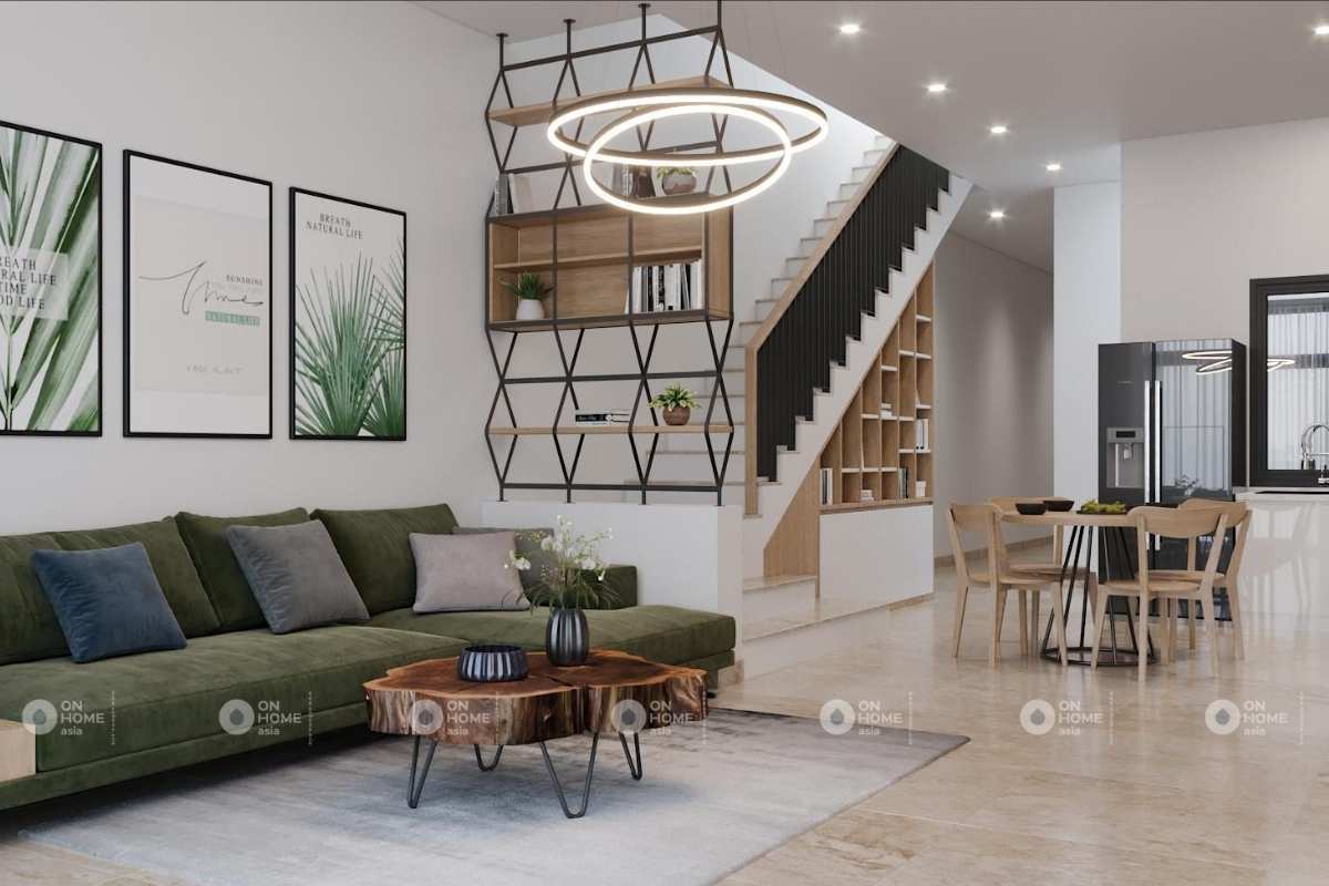 lưu ý khi thiết kế nội thất nhà phố không chọn quá nhiều gam màu trung tính