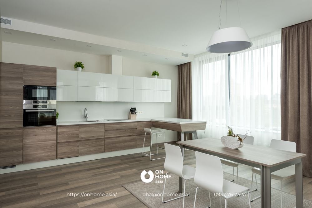 Gợi ý phong cách thiết kế phòng bếp  - nội thất căn hộ Lavita Thuận An
