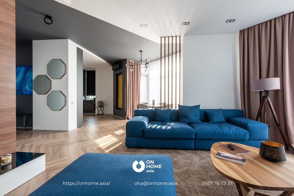Gợi ý phong cách thiết kế phòng khách - nội thất căn hộ Lavita Thuận An