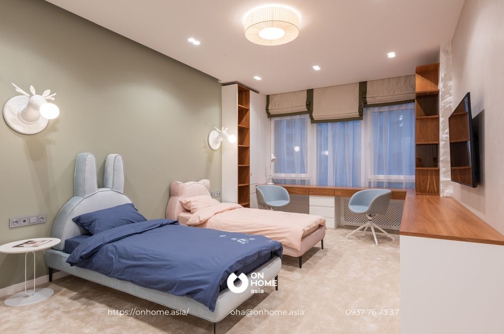 Gợi ý phong cách thiết kế phòng ngủ trẻ em - nội thất căn hộ Lavita Thuận An