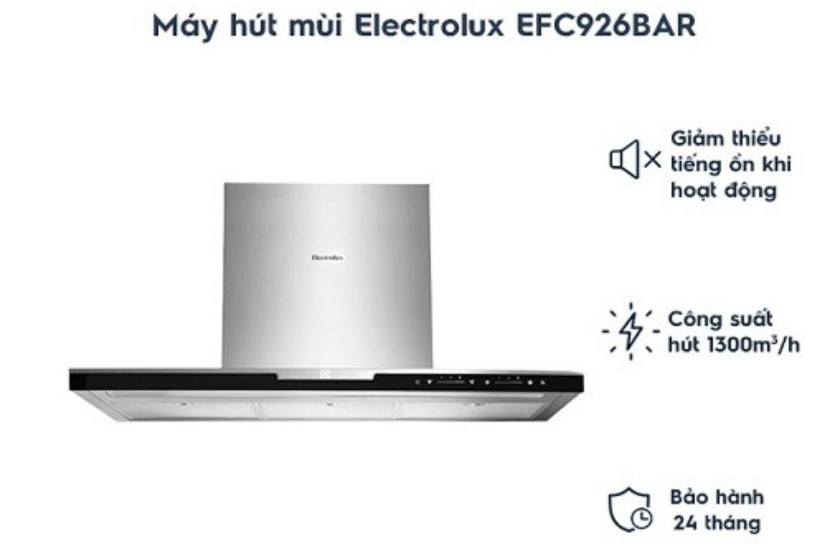 Máy hút mùi Electrolux sở hữu những ưu điểm vượt trội