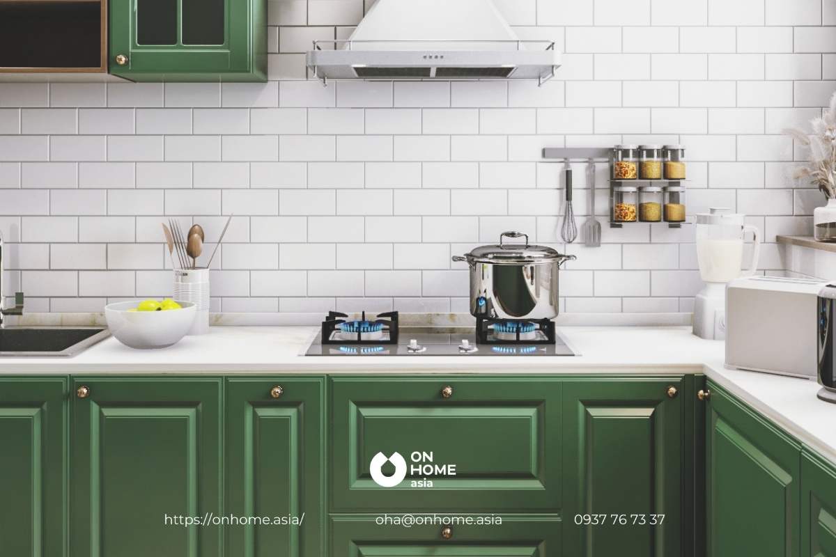 Tủ bếp thiết kế hiện đại