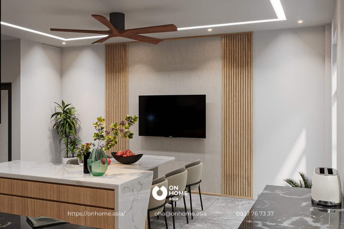 Màu sơn cho nhà bếp đẹp, hiện đại