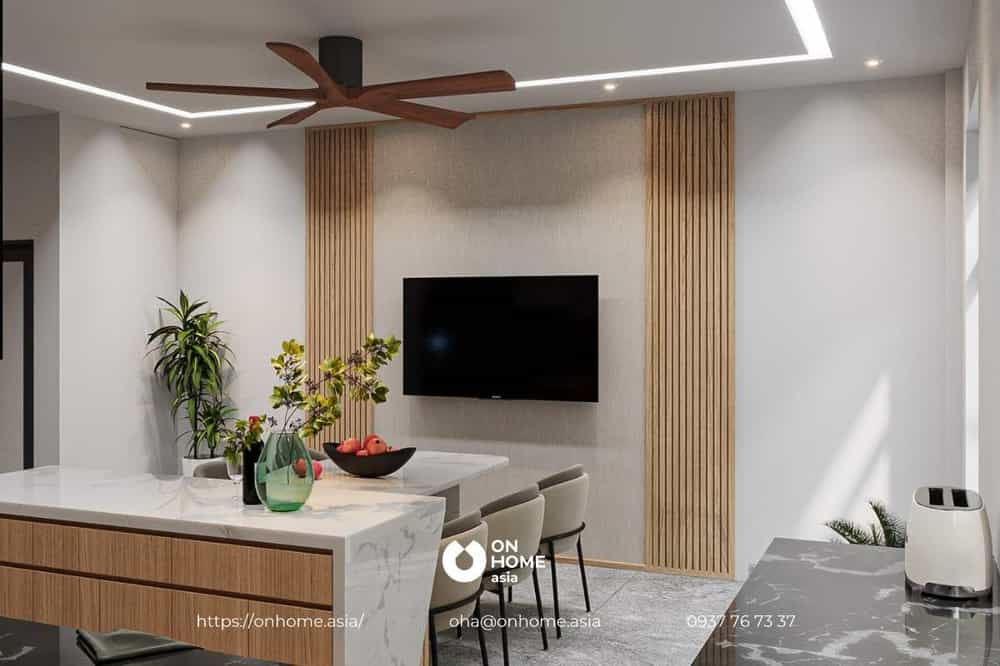 Màu sơn cho nhà bếp đẹp, hiện đại