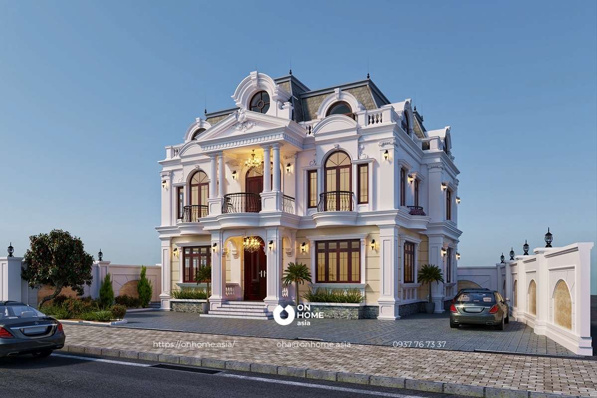 Biệt thự Tân Cổ Điển 2 tầng đẳng cấp