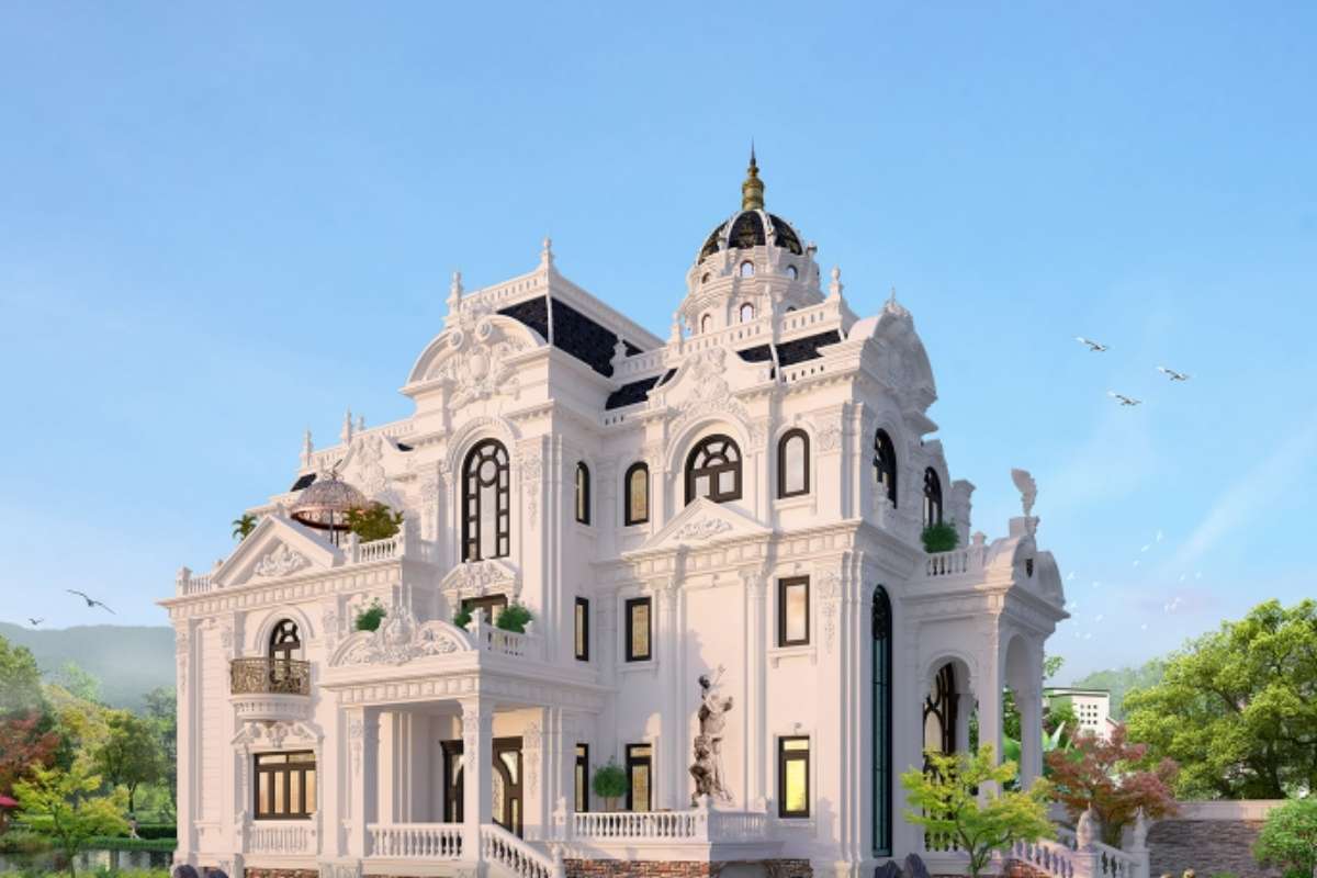 Thiết kế biệt thự Cổ Điển ấn tượng